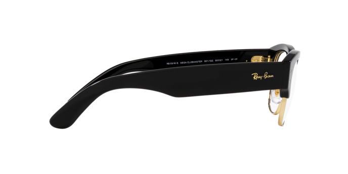 Ray-Ban Mega Clubmaster Sunglasses RB0316S 901/GG