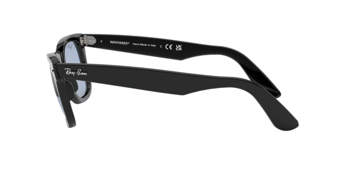 Ray-Ban Wayfarer RB2140F 901/64 Black Sunglasses for Men and Women