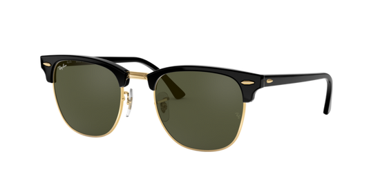 Ray Ban Clubmaster RB3016 W0365 Black On Gold LookerOnline