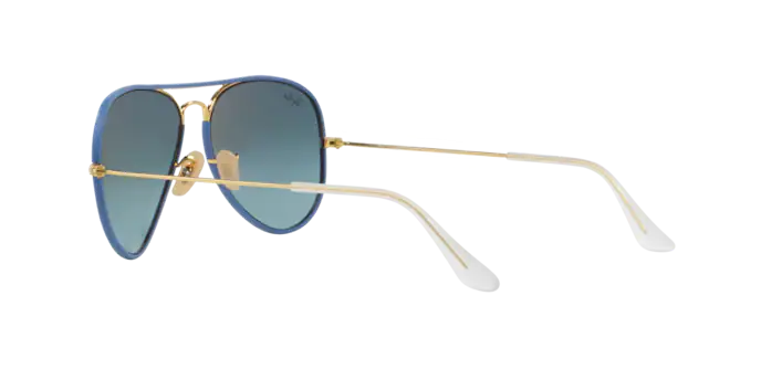Ray-Ban RB3025JM AVIATOR FULL COLOR 001/4M - BLEU CLAIR - Bleu Dégradé
