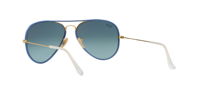Ray-Ban RB3025JM AVIATOR FULL COLOR 001/4M - BLEU CLAIR - Bleu Dégradé
