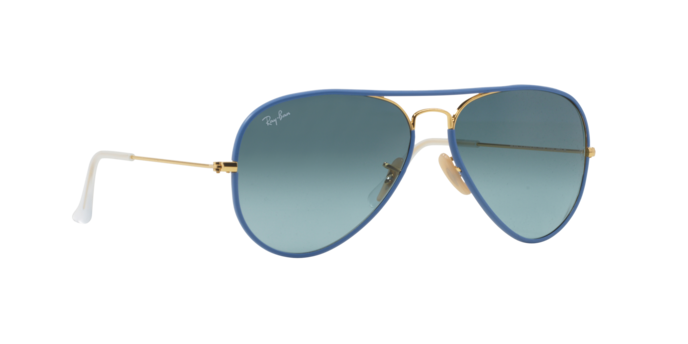 Ray-Ban RB3025JM AVIATOR FULL COLOR 001/4M - BLEU CLAIR - Bleu Dégradé