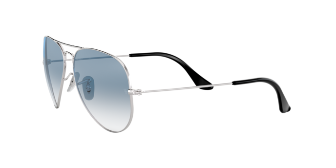 Ray-Ban Aviator RB3025 003/3F Silver Sunglasses for Men and Women