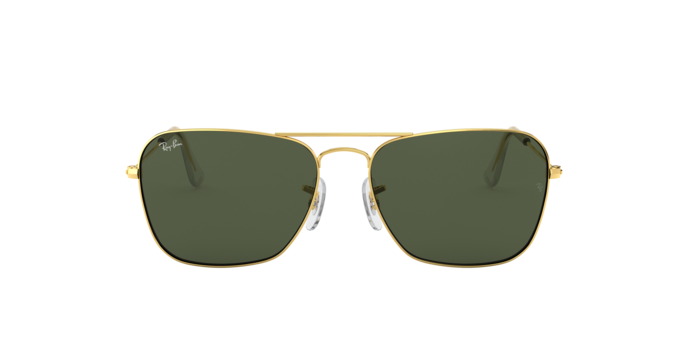 Ray Ban Caravan RB3136 001 Arista Gold Sunglasses for Men and Women LookerOnline