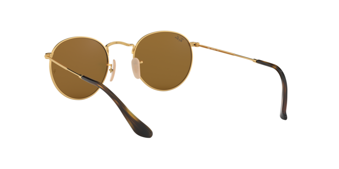 Ray-Ban Round Metal Sunglasses RB3447N 001/Z2