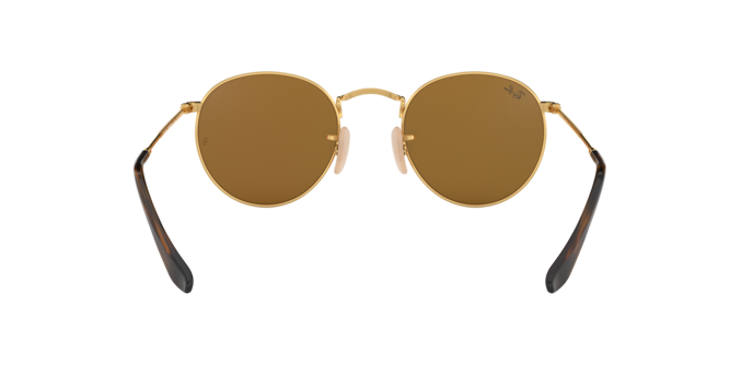 Ray-Ban Round Metal Sunglasses RB3447N 001/Z2