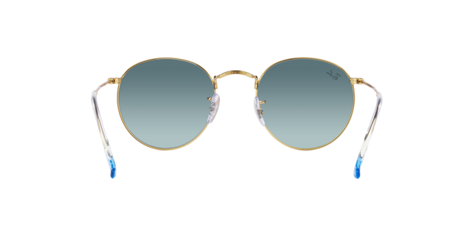 Ray-Ban Round Metal Sunglasses RB3447 002/4J
