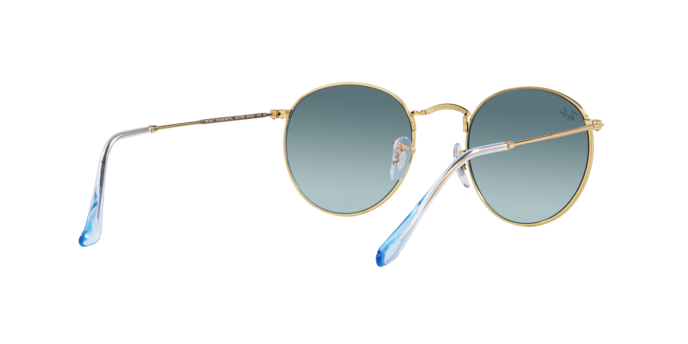 Ray-Ban Round Metal Sunglasses RB3447 002/4J