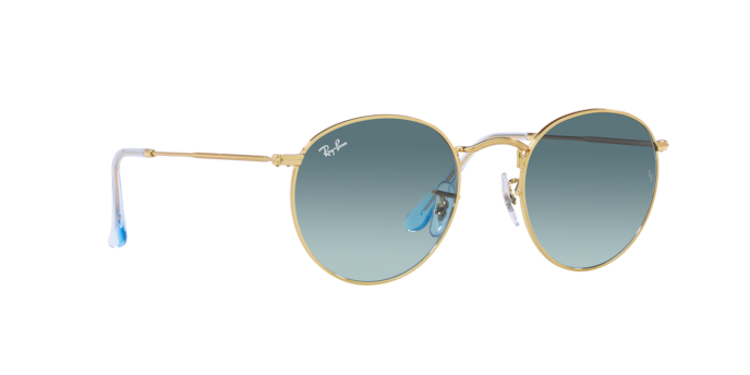 Ray-Ban Round Metal Sunglasses RB3447 002/4J