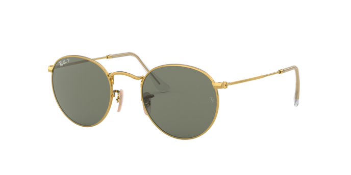 Ray-Ban Round Metal Sunglasses RB3447 001/58