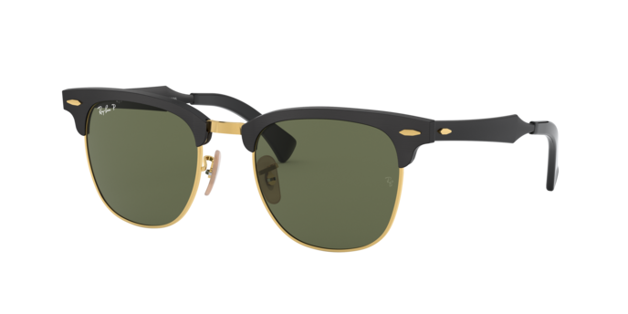 Ray-Ban Clubmaster Aluminum Sunglasses RB3507 136/N5