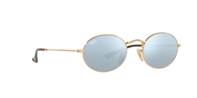 Ray-Ban Oval Sunglasses RB3547N 001/30