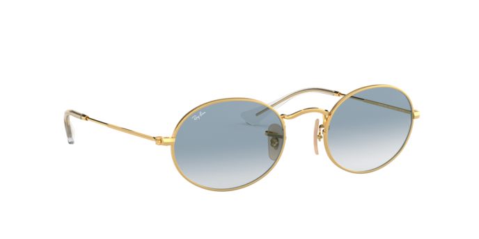 Ray-Ban Oval Sunglasses RB3547N 001/3F