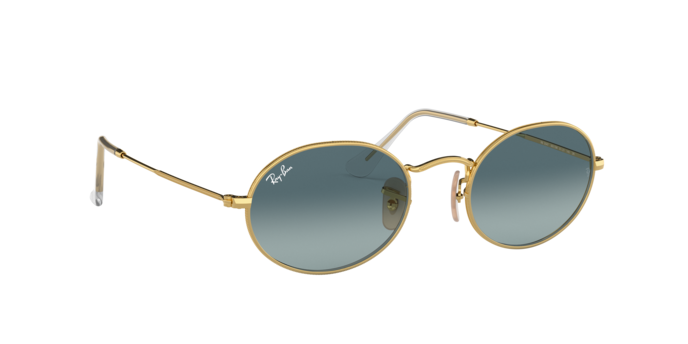 Ray-Ban Oval Sunglasses RB3547 001/3M