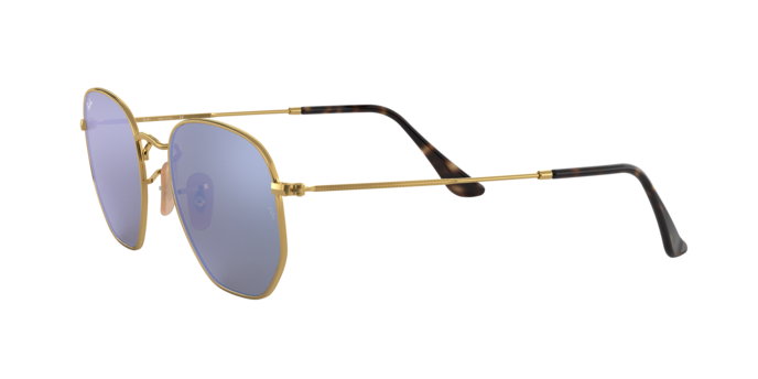 Ray-Ban Hexagonal Sunglasses RB3548N 001/9O