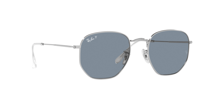 Ray ban hexagonal argent shop