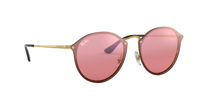 Ray-Ban Blaze Round Sunglasses RB3574N 001/E4