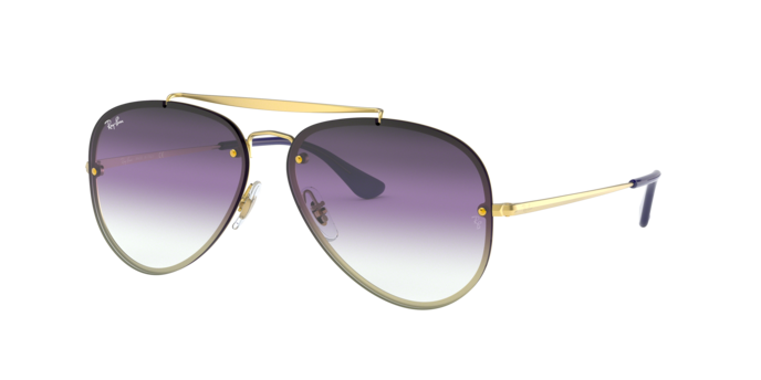 Ray-Ban Blaze Aviator Sunglasses RB3584N 91400U