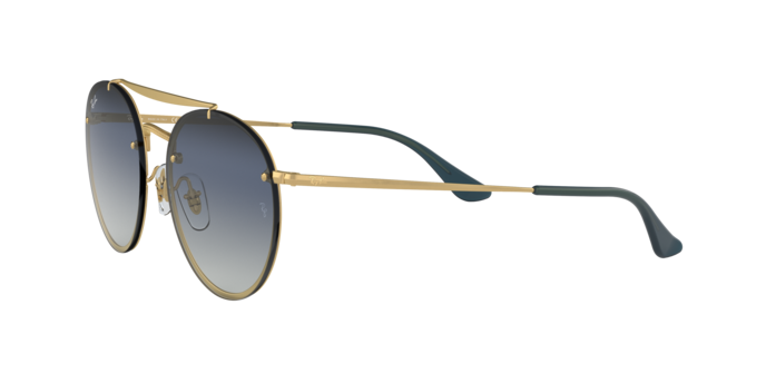 Ray-Ban Blaze Round Doublebridge Sunglasses RB3614N 91400S