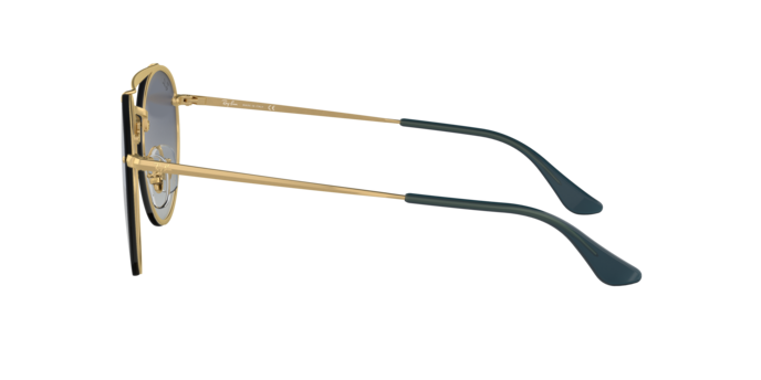 Ray-Ban Blaze Round Doublebridge Sunglasses RB3614N 91400S