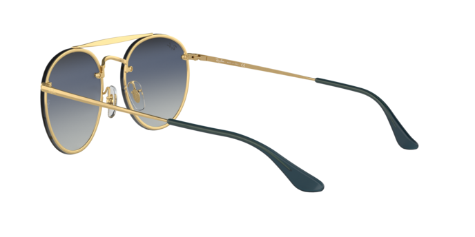 Ray-Ban Blaze Round Doublebridge Sunglasses RB3614N 91400S