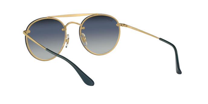 Ray-Ban Blaze Round Doublebridge Sunglasses RB3614N 91400S