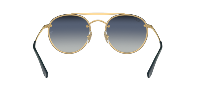 Ray-Ban Blaze Round Doublebridge Sunglasses RB3614N 91400S