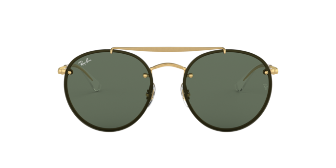 Ray-Ban Blaze Round Doublebridge Sunglasses RB3614N 914071