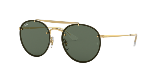 Ray-Ban Blaze Round Doublebridge Sunglasses RB3614N 914071