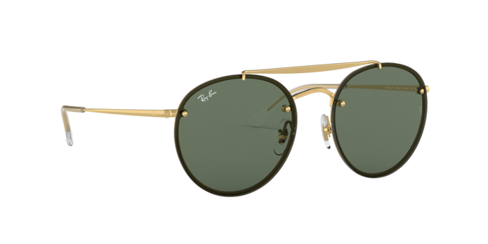 Ray-Ban Blaze Round Doublebridge Sunglasses RB3614N 914071