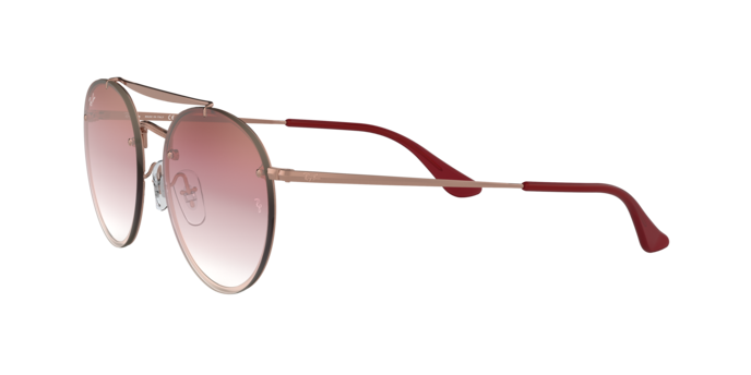 Ray-Ban Blaze Round Doublebridge Sunglasses RB3614N 91410T