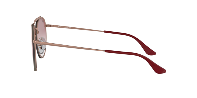 Ray-Ban Blaze Round Doublebridge Sunglasses RB3614N 91410T