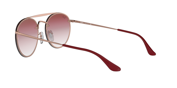 Ray-Ban Blaze Round Doublebridge Sunglasses RB3614N 91410T