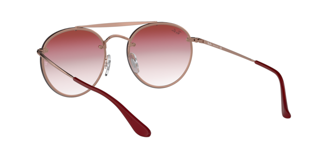 Ray-Ban Blaze Round Doublebridge Sunglasses RB3614N 91410T