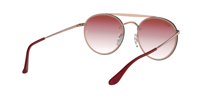 Ray-Ban Blaze Round Doublebridge Sunglasses RB3614N 91410T