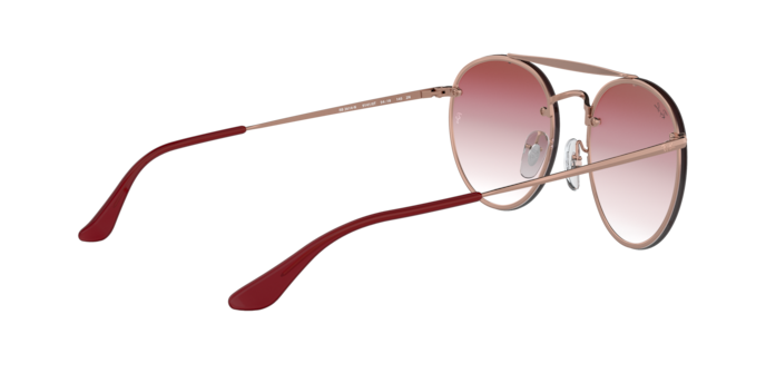 Ray-Ban Blaze Round Doublebridge Sunglasses RB3614N 91410T