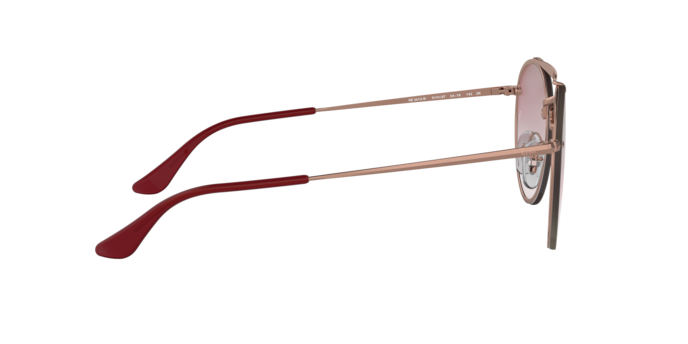 Ray-Ban Blaze Round Doublebridge Sunglasses RB3614N 91410T