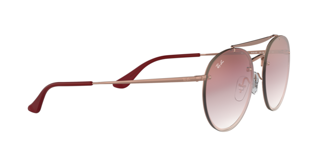 Ray-Ban Blaze Round Doublebridge Sunglasses RB3614N 91410T