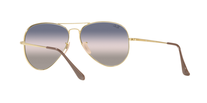 Ray-Ban Aviator Metal Ii Sunglasses RB3689 001/GE