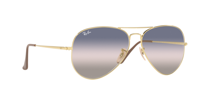 Ray-Ban Aviator Metal Ii Sunglasses RB3689 001/GE