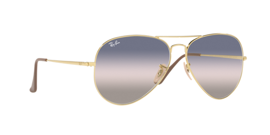 Ray-Ban Aviator Metal Ii Sunglasses RB3689 001/GE