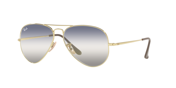 Ray-Ban Aviator Metal Ii Sunglasses RB3689 001/GF