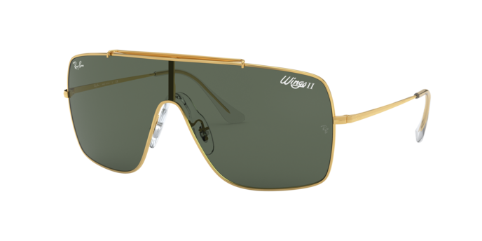 Ray-Ban Wings Ii RB3697 905071 Arista Gold Sunglasses for  display picture 1
