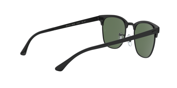 Ray-Ban Clubmaster Metal Sunglasses RB3716 186/58