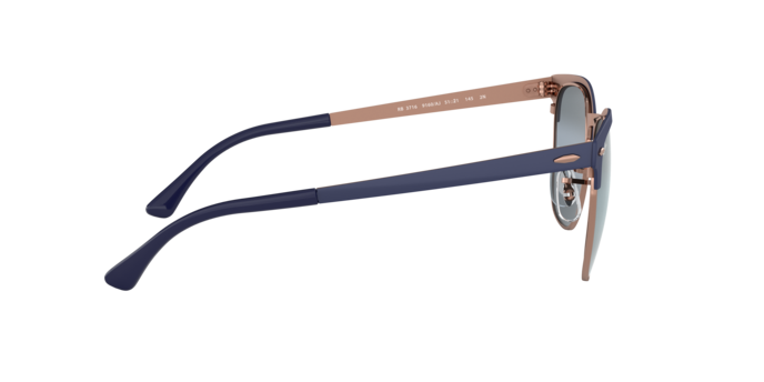 Ray-Ban Clubmaster Metal Sunglasses RB3716 9160AJ