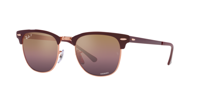 Ray-Ban Clubmaster Metal Sunglasses RB3716 9253G9