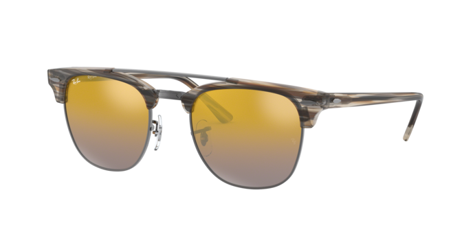 Ray-Ban Clubmaster Doublebridge Sunglasses RB3816 1238I3