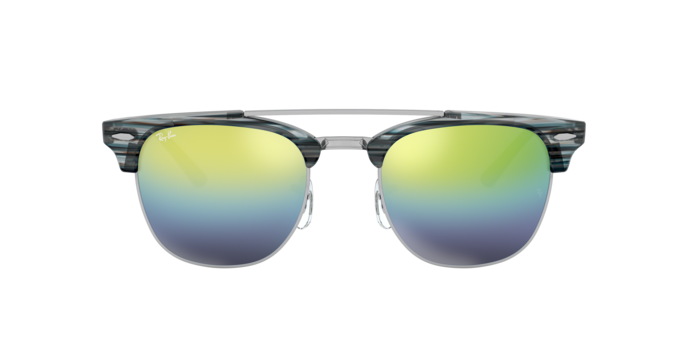 Ray-Ban Clubmaster Doublebridge Sunglasses RB3816 1239I2