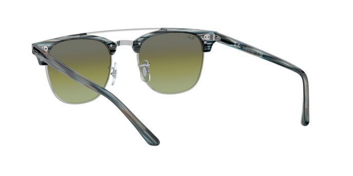 Ray-Ban Clubmaster Doublebridge Sunglasses RB3816 1239I2