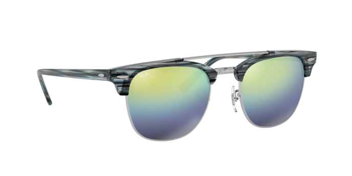 Ray-Ban Clubmaster Doublebridge Sunglasses RB3816 1239I2